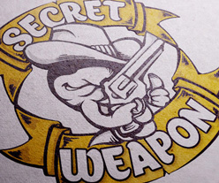 Adult Logo Graphic Design with toon